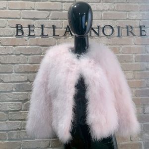 Yumi Kim feather coat